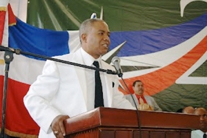 Francisco Fernández, alcalde del Ayuntamiento Santo Domingo Norte.
