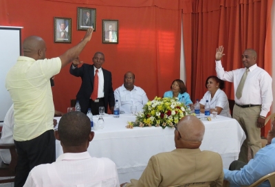 Realizan cambio de mando del consejo de regidores y rendición de cuenta del Ayuntamiento de Tamayo