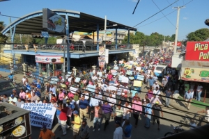 Marchan en Dajabón en apoyo a Olgo Fernández