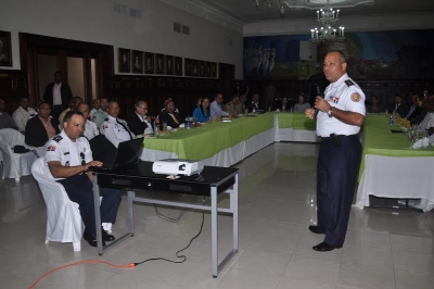 Cuerpo de seguridad turística presenta en Santiago estrategias de seguridad turística