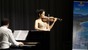 Embajada de la RD en Alemania y OPT Francfort, presentaron concierto Aisha Syed: 