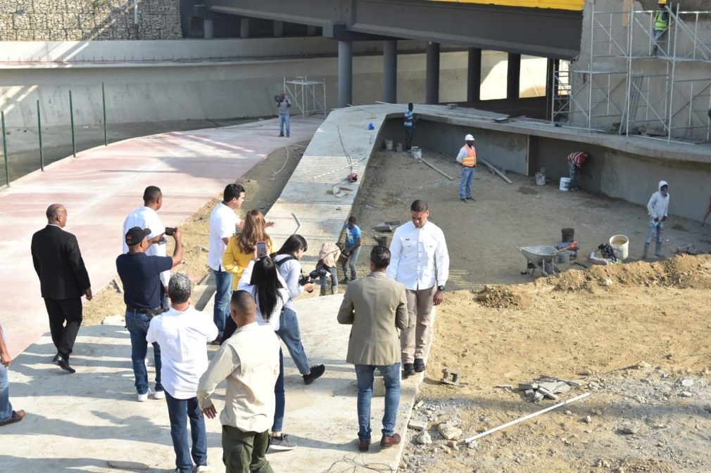El proyecto de saneamiento del Arroyo Gurabo cuenta con una inversión de RD$1,550 millones de pesos. 