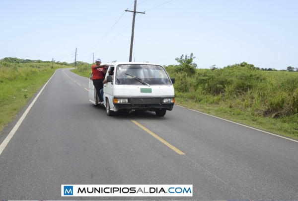 La carretera de Ramón Santana en San Pedro de Macorís, fue una de las primeras intervenidas por el Ministerio de Obras Públicas.