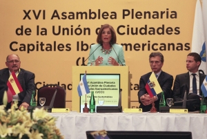 XVI Asamblea Plenaria de la Unión de Ciudades Capitales Iberoamericanas (UCCI) en Buenos Aires.