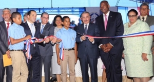 Presidente Medina inaugura escuela y estancia infantil en SD Este: 