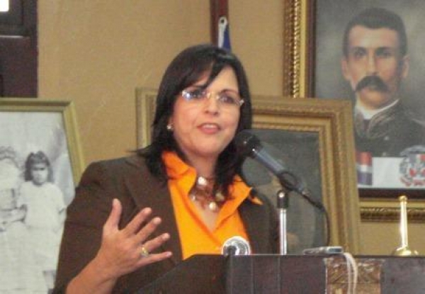 Minou Tavárez Mirabal, diputada.