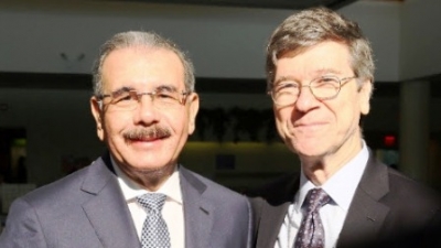 Medina y Sachs conversan en ONU