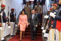 Presidente Medina regresa al país tras presentación en FAO