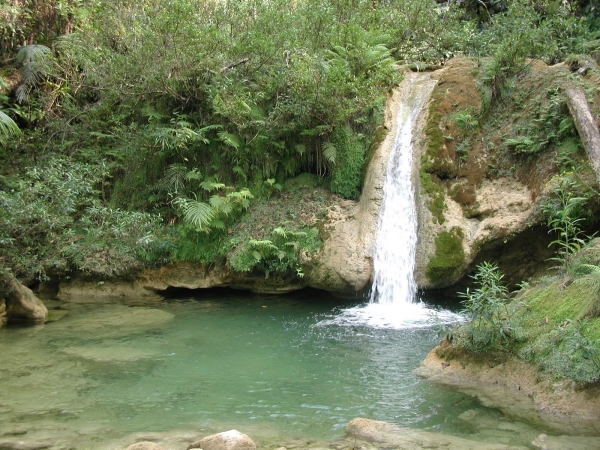 Salto Yanigua, municipio El Valle, provincia de Hato Mayor.