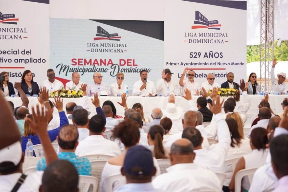 El presidente de la LMD, Víctor D´Aza, mencionó estas obras durante el cierre de la Semana del Municipalismo Dominicano.