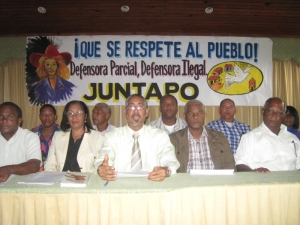 Juntapo rechaza a Martínez como Defensora del Pueblo