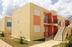Proyecto habitacional inaugurado en Boca Chica.