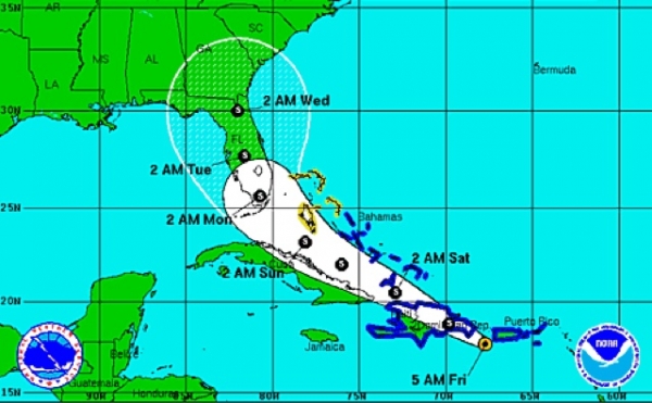 Decretan alerta roja en todo el país por impacto de tormenta Erika: 