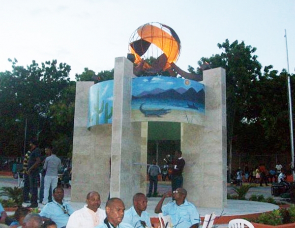 Monumento a la Identidad Jaraguense en Bahoruco.