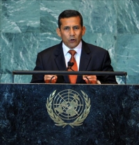 Ollanta Humala en la ONU.