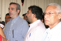 Luis Abinader visita municipios y  personalidades de la provincia Duarte