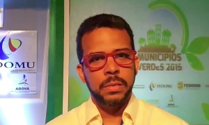 Arquitecto urbanista Marcos Barinas, quien fue parte de los ponentes en el III Congreso Iberoamericano de Municipios Verdes en Bávaro, Verón Punta Cana, República Dominicana.