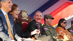 Presidente Danilo Medina asiste aniversario de la Batalla 30 de Marzo : 