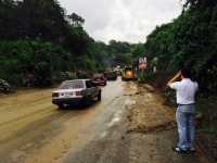 Ministerio de Obras Públicas resolverá daños en vías provocados por lluvias