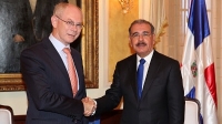 Rompuy trata con Medina diversos temas en el Palacio Nacional