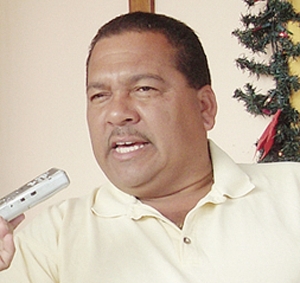 Gabriel Antonio Mora (Canoa), alcalde del distrito municipal Cabarete, en Sosúa, Puerto Plata.