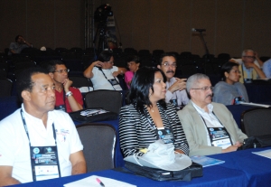 Parte de los especialistas participantes en el congreso de cardiología.
