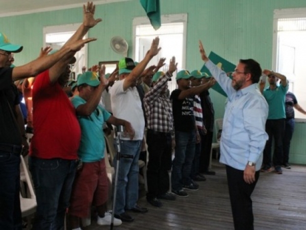 Alianza País juramenta nuevos miembros en Tamboril: 