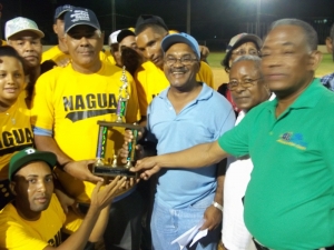 Nagua es nuevo campeón del Torneo Nacional de  Softboll de la Prensa