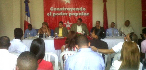 Movimiento Izquierda Unida (MIU), Miguel Mejía en Bonao.
