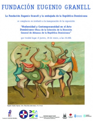 Fundación Eugenio Granell en España expone arte dominicano