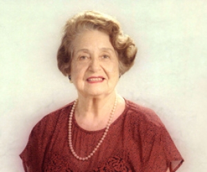Doña María Teresa Quidiello Castillo fallecida a los 100 años de edad y tuvo la dicha de vivir un siglo completo.