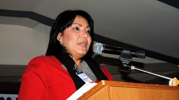 Geanilda Vásquez, secretaria de Organización del Partido Revolucionario Dominicano (PRD).