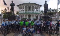 En Puerto Plata ciclistas dan vuelta al país