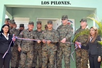 Ejército inaugura puesto militar en Los Pilones