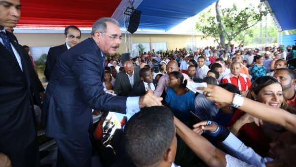 Presidente Danilo inaugura escuela Dajabón y aulas para tandas extendidas 
