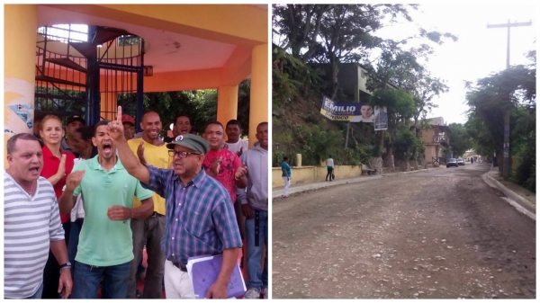 Moradores en Villa Trina claman por promesas incumplidas por políticos: 