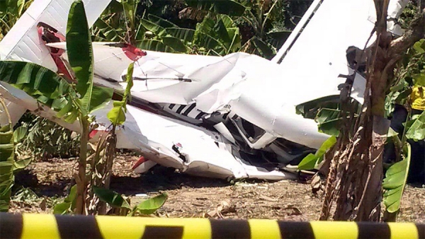 3 tres personas mueren al caer aeronave en Santiago
