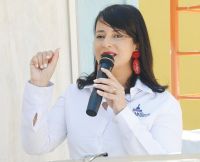 Presentan a Yanilsa Cruz como candidata a diputada del PLD en la circunscripción uno de Santiago.