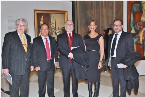 Fundación Patrimonio Cultural DGA inaugura exposición de artistas dominicanos en la ONU: 
