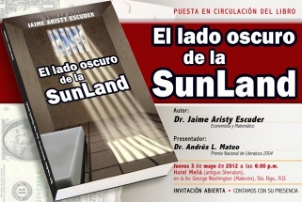 Aristy Escuder pone a circular libro &quot;El lado oscuro de la SunLand&quot;