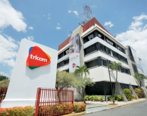 Edificio corporativo de Tricom Dominicana.