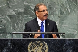 El presidente Danilo Medina, en una de sus intervenciones en una de las Asambleas de las Naciones Unidas