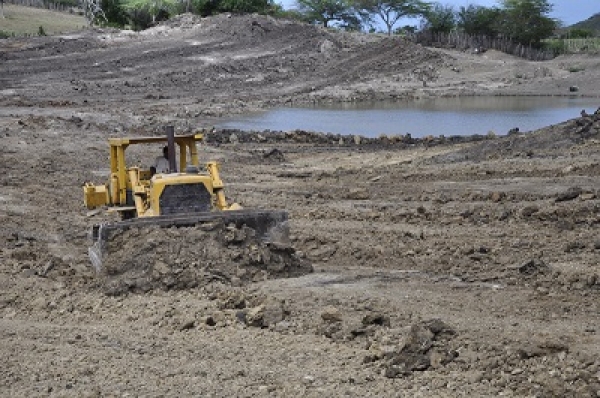 INDRHI construye y rehabilita lagunas en Villa Vásquez