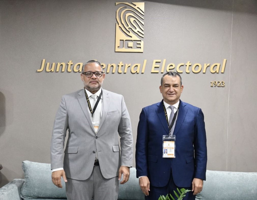 Iván Féliz Vargas, Fiscal Electoral y Román Jáquez Liranzo, Presidente JCE.