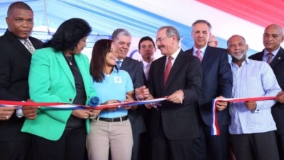 Presidente Danilo inaugura liceo Santo Domingo Este:  