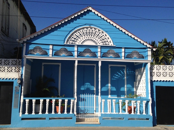 Casa típica de Puerto Plata.