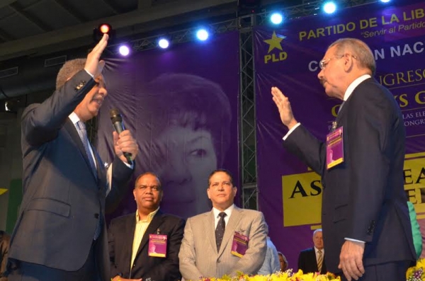 PLD proclama a Danilo candidato presidencial en comicios 2016: 