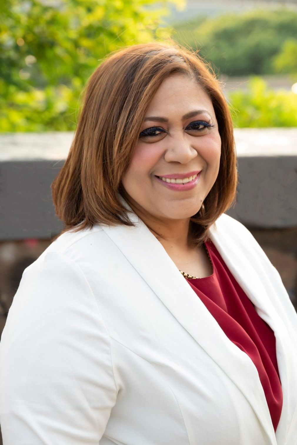Jenny Gómez, va por la reelección a la Secretaría General de su seccional neoyorquina.