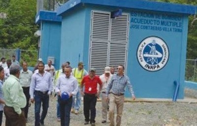 Presidente Medina entregará acueducto múltiple en Moca en los próximos días