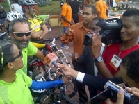 Ciclistas llegarán esta tarde a Santo Domingo
